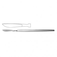 Dieffenbach Dissecting Knife / Opreating Knife With Metal Handle Stainless Steel, 17 cm - 6 3/4"